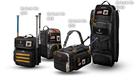 baseball bat packs for custom sports bags
